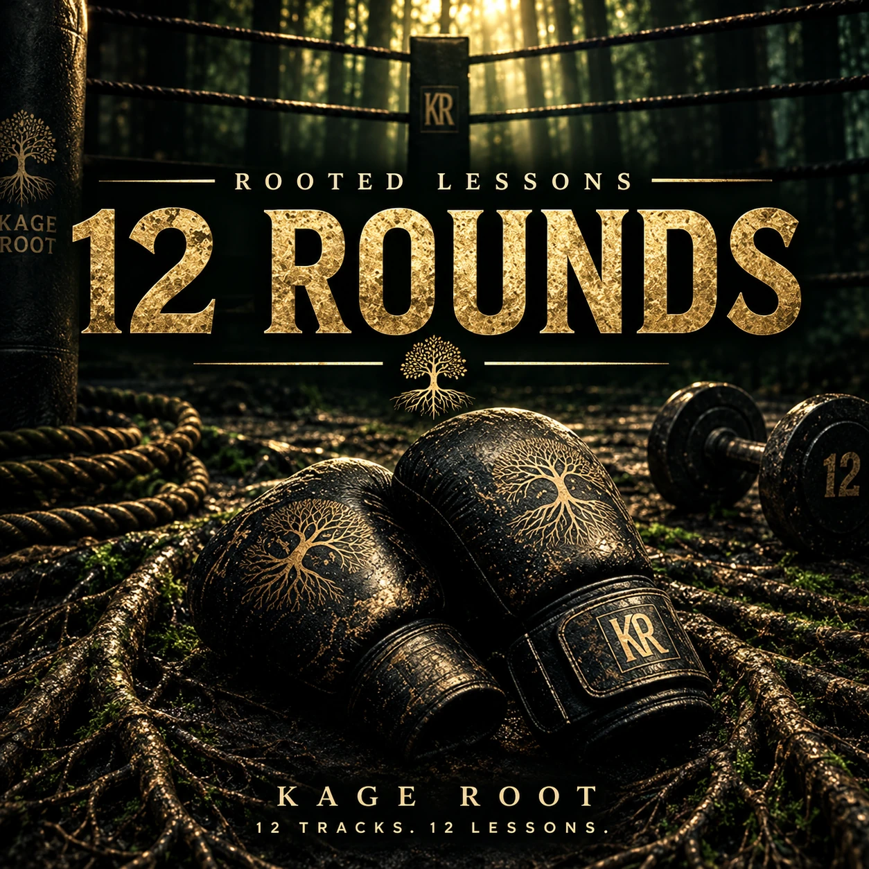 ROOTED LESSONS — 12 Rounds album cover