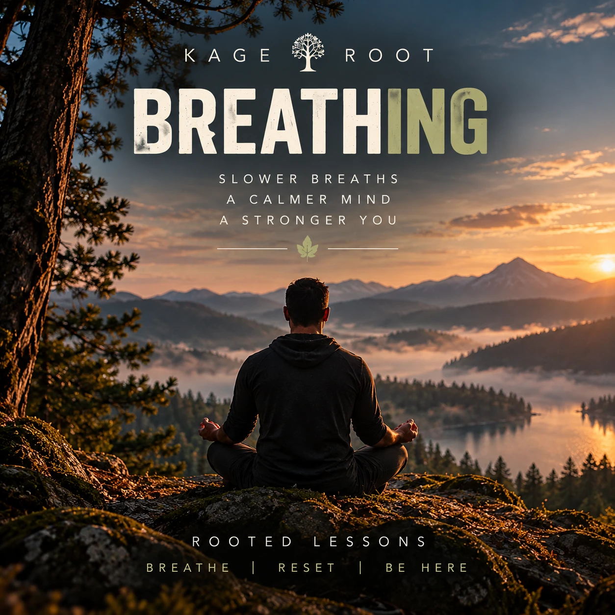 Breathing guided session - man
