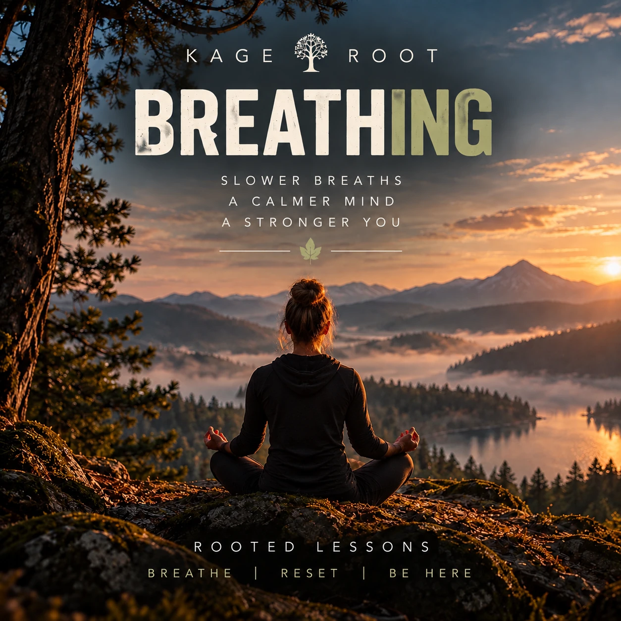 Breathing guided session - woman