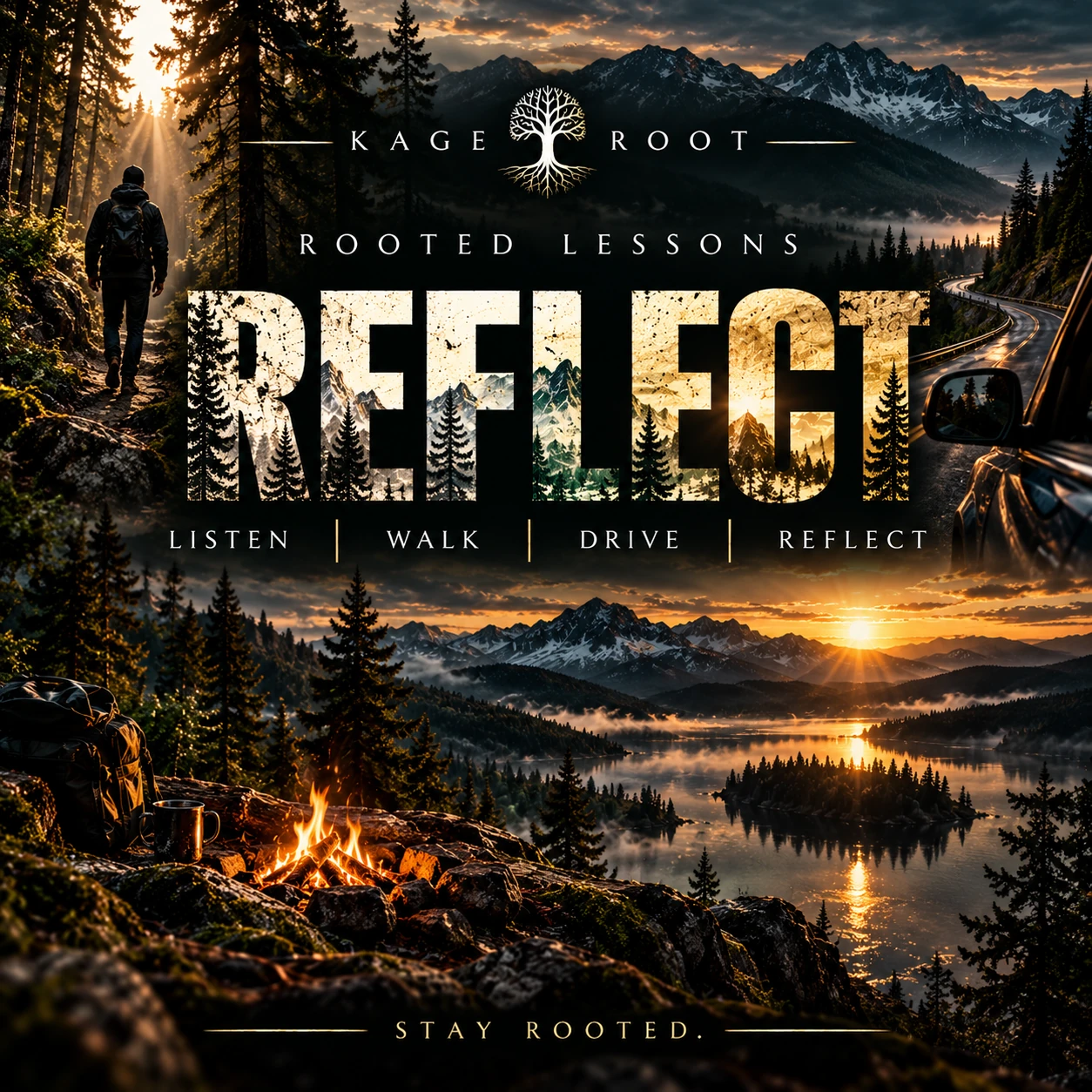 ROOTED LESSONS — Reflect collection cover
